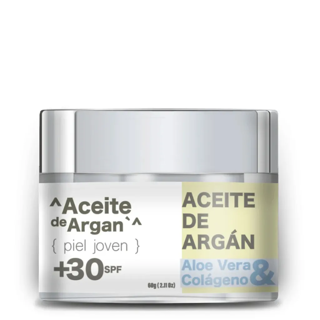 Crema Facial piel grasa Aceite Argan 
